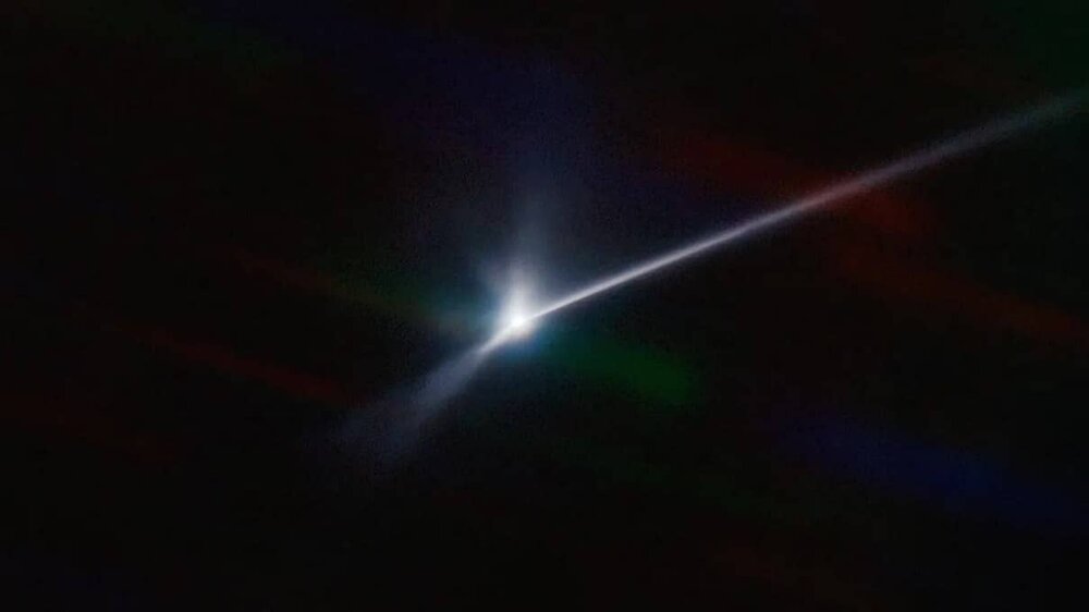 دنباله داری که فضاپیمای ناجی کره زمین تشکیل داد!