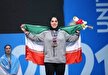 شیرزن وزنه بردار ایران با ۳طلای آسیا در تاریخ جاودانه شد