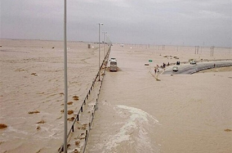  پیش‌بینی بارش‌های رگباری برای استان بوشهر 