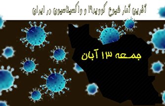 آخرین آمار کرونا در ایران تا ۱۳ آبان/ شناسایی ۴۰ بیمار جدید و فوت ۴ بیمار