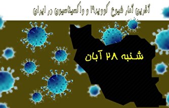 آخرین آمار کرونا در ایران تا ۲۸ آبان/ ۵ بیمار دیگر به دیار باقی شتافتند