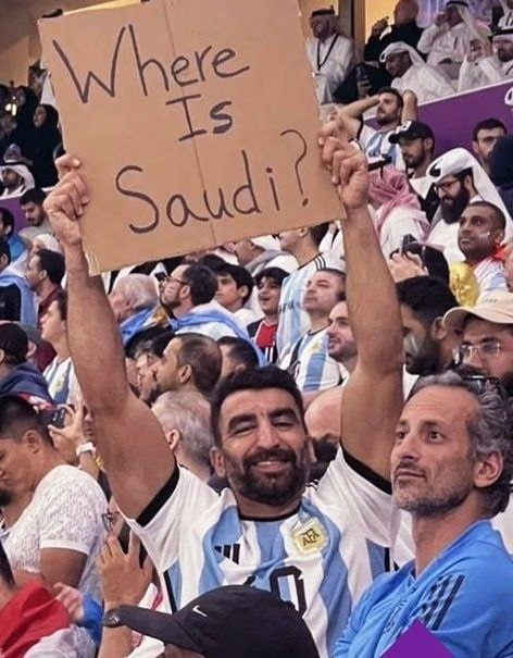 جواب آرژانتینی‌ها به شعار عربستان؛ سعودی کجایی؟