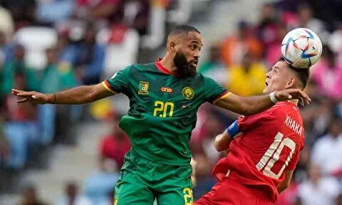 خلاصه بازی سوئیس 1 - کامرون 0