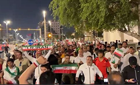 شور هواداران ایران برای بازی با ولز