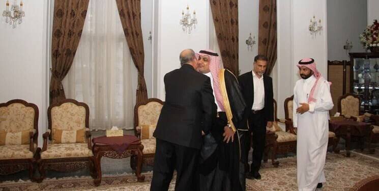تصاویر سفیر عربستان در مراسم افطار سفیر ایران