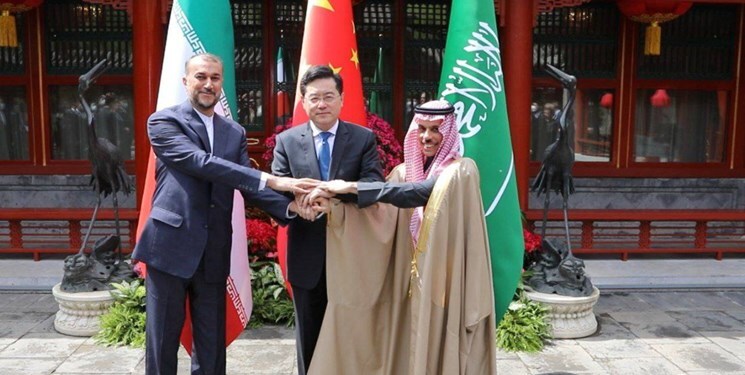 دیدار وزرای خارجه ایران و عربستان در پکن+ عکس/ بیانیه مشترک میان دو کشور امضا شد+ متن بیانیه