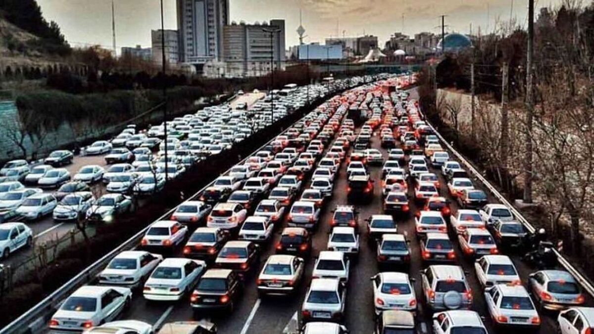 اعلام پر ترافیک‌ترین روز هفته در تهران