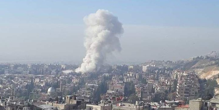 انفجار مهیب در دمشق با حمله هوایی اسرائیل+ فیلم/ رویترز: یک فرمانده ارشد سپاه ترور شد