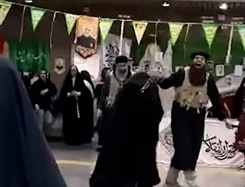 وحشت آفرینی عجیب؛ نمایش داعش در متروی تهران!