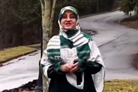 ویدیوی جنجالی مهاجر زن محجبه ایرانی در کانادا