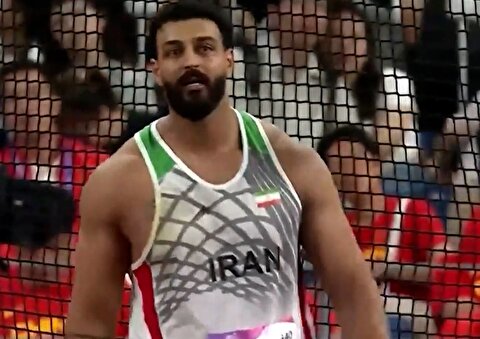 لحظه درخشش پدیده تازه ورزش ایران