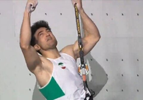 سنگنورد ایران در 5 ثانیه قهرمان آسیا شد!