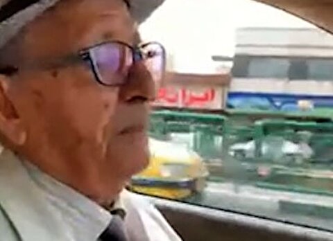 راننده تاکسی 89 ساله در تهران!
