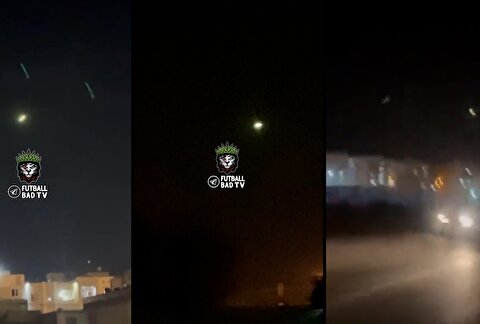تصاویر شی نورانی که امشب در آسمان ایران دیده شد