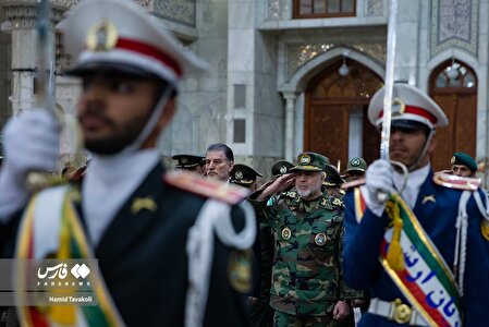 تجدید میثاق فرماندهان ارتش با امام راحل