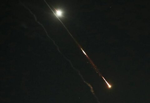 تصاویر کانال 12 اسرائیل از درون اسرائیل در شب حمله