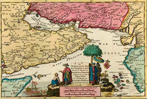 تصاویر نقشه‌های تاریخ با نام خلیج فارس