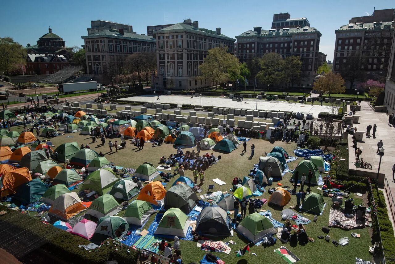 اعلام بازداشت بیش از ۱۵۰۰ دانشجو در دانشگاه های آمریکا/برگزاری بیش از ۲ هزار تظاهرات در نیویورک/ وحشت دموکرات&zwnj;ها از ادامه اعتراضات دانشجویی در آستانه انتخابات