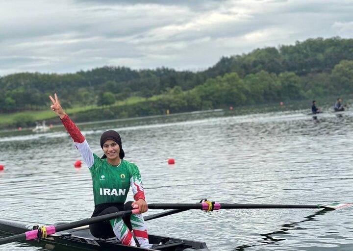 سه سهمیه المپیکی ایران در قایقرانی