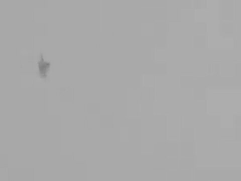 لحظات تعقیب پهپادهای حزب الله با جنگنده اف 16