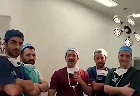 ویدیوی تکان دهنده از عمان؛ همه پزشکان ایرانی‌اند!
