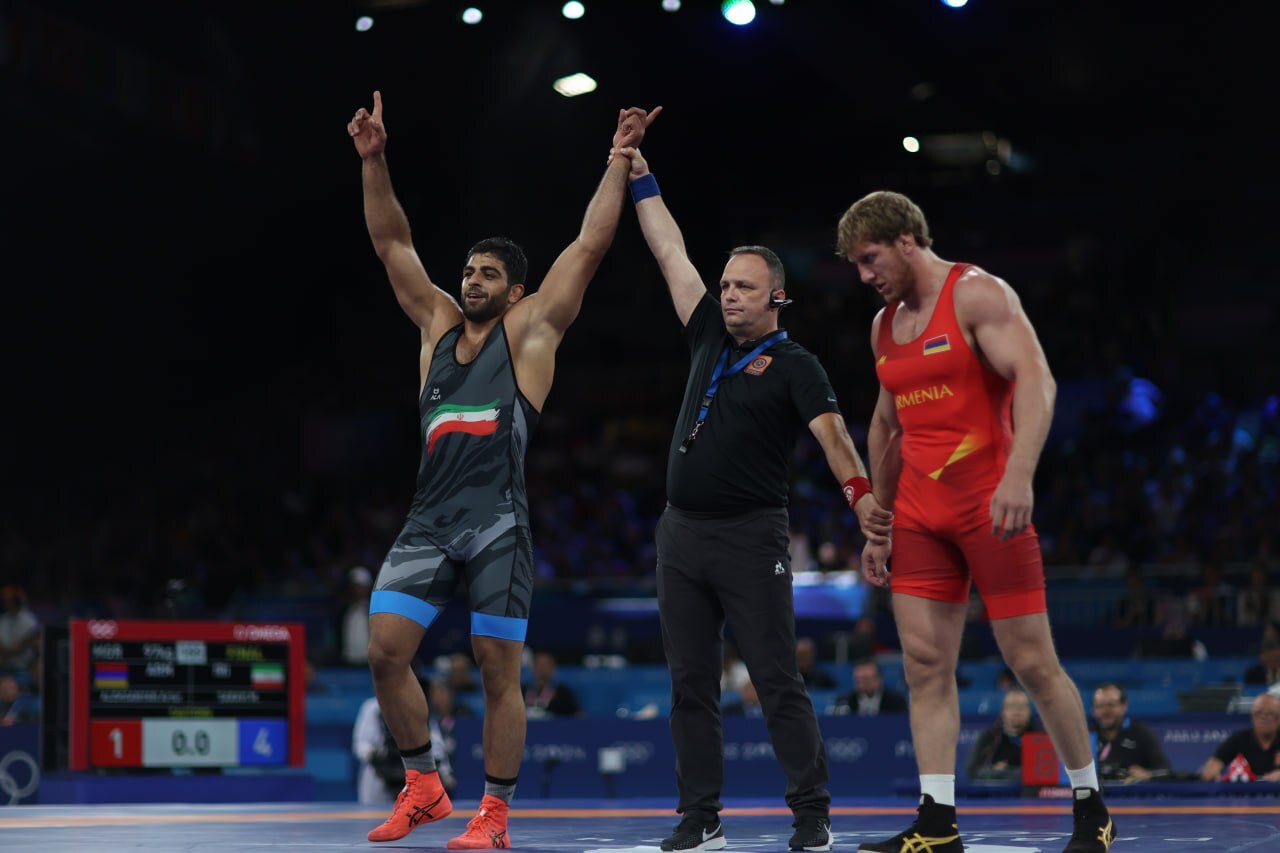 همراه با المپیک ۲۰۲۴ پاریس| ساروی در کشتی طلایی شد/ نعمت&zwnj;زاده در تکواندو به مدال برنز رسید