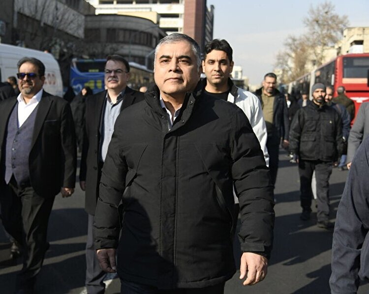 حضور وزیر نفت در راهپیمایی همبستگی و تکریم صلح و دوستی