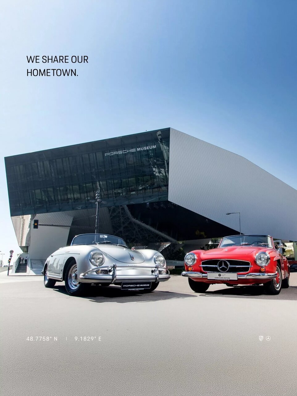 پیغام عاشقانه پورشه برای مرسدس بنز