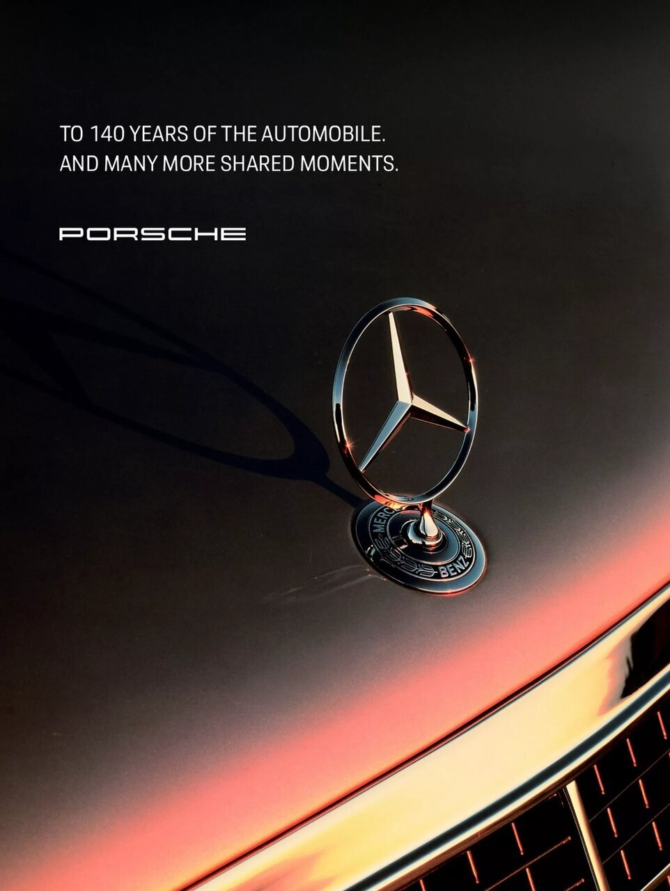 پیغام عاشقانه پورشه برای مرسدس بنز