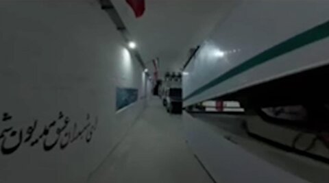 تصاویر حجم موشک‌های آماده شلیک ایران به ناوهای آمریکا