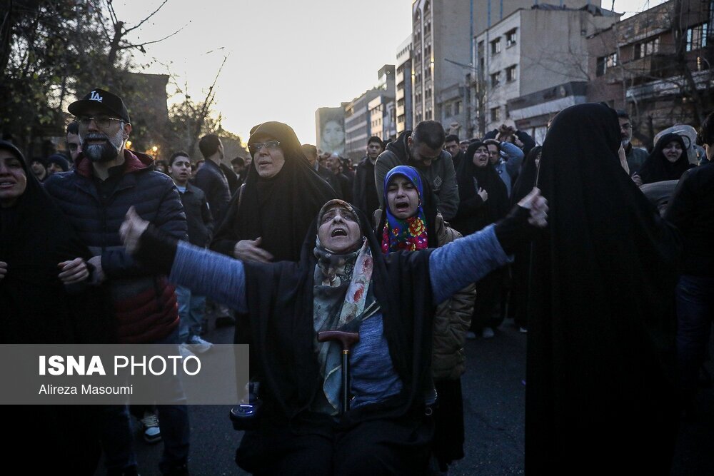 اجتماع مردم خشمگین در تهران و شهرهای ایران