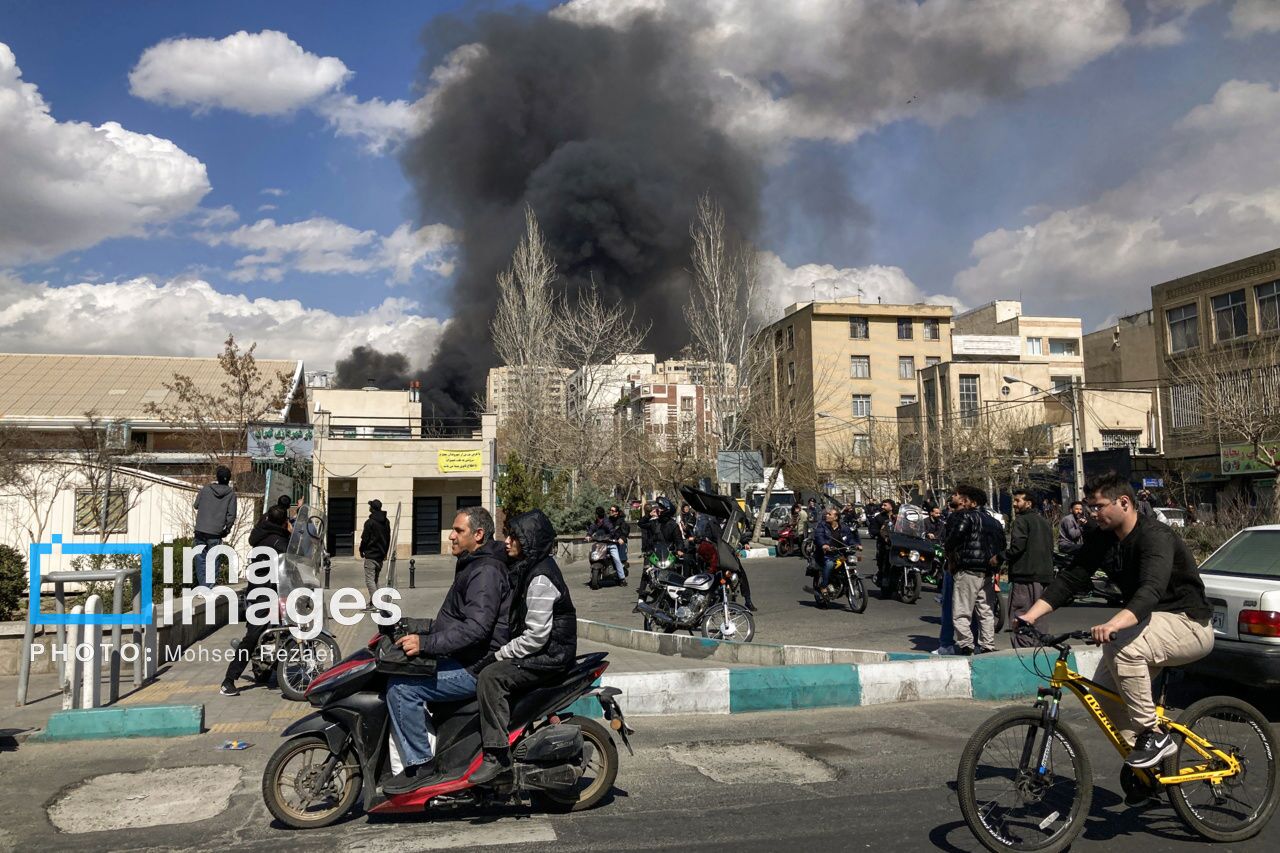 نخستین تصویر از انفجار در اصفهان