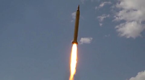 لحظات پرتاب موج تازه موشک‌های عظیم ایران به اسرائیل