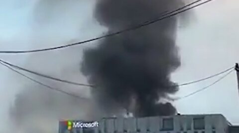 تصاویر اصابت موشک ایران به پارک فناوری رژیم اسرائیل