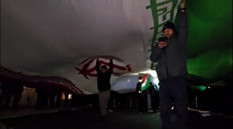 حماسه مردم غرب پایتخت در سوگ رهبر شهید انقلاب