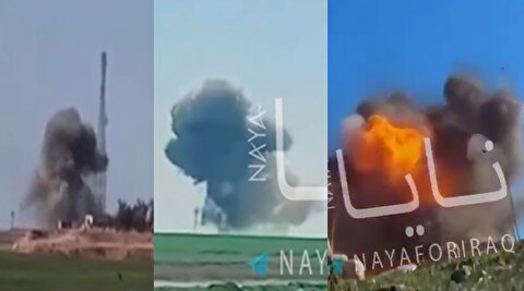 6 ویدیو از لحظات انهدام مواضع گروهک‌های کرد