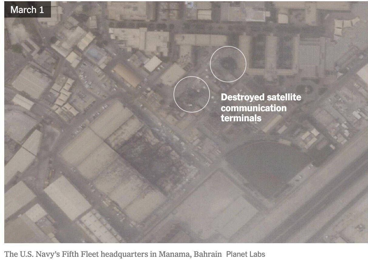 آخرین آمار از میزان آسیب زیرساخت&zwnj;های نظامی آمریکا