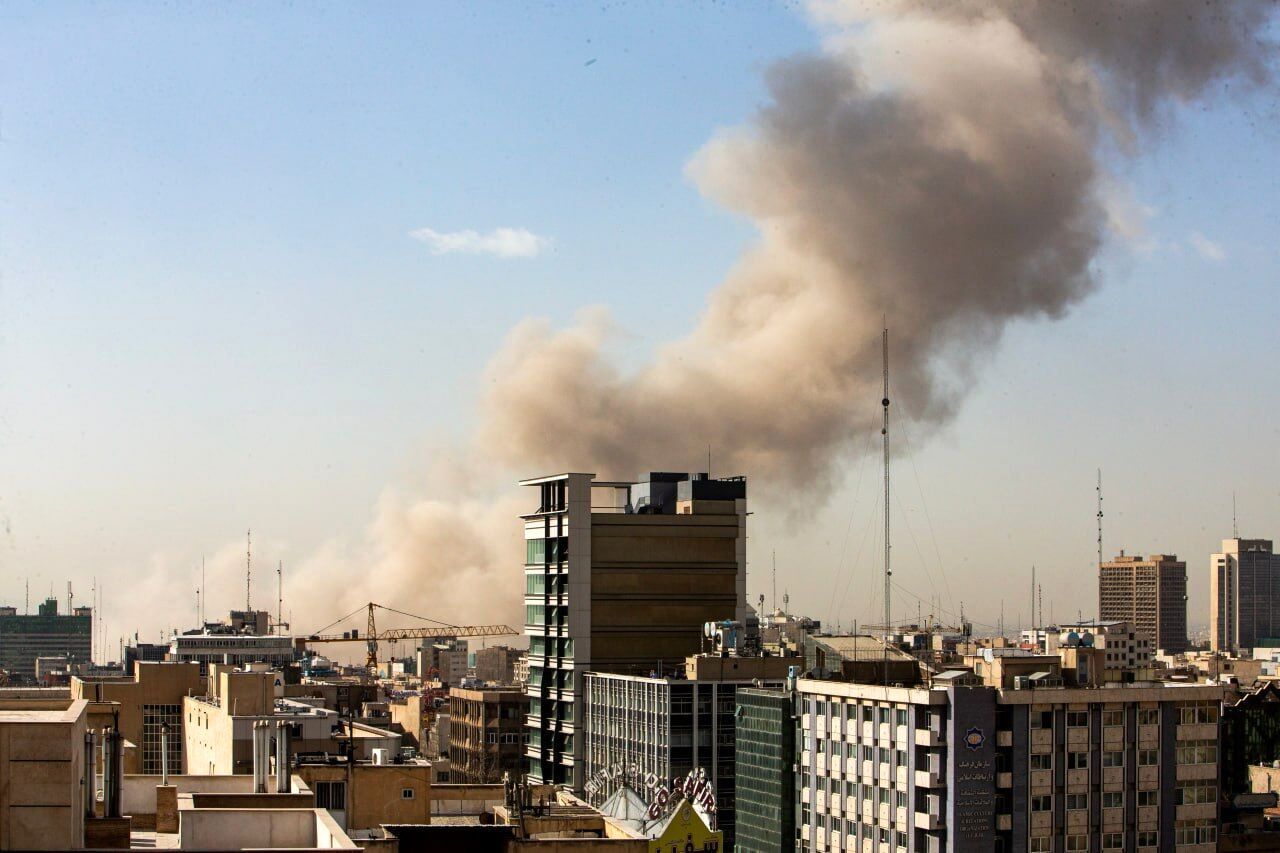 شنیده شدن صدای انفجار در شرق تهران شنیده شدن صدای انفجار در شرق تهران