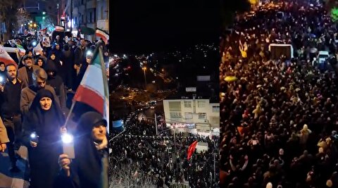 55 ویدیو از حماسه شبانه مردم ایران را ببینید