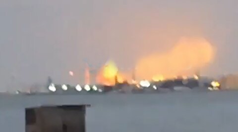 لحظه دریبل پدافند آمریکا و اصابت موشک ایران به هدف