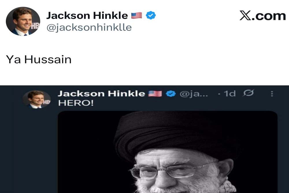 فعال آمریکایی: یا حسین!/کینه&zwnj;ورزی یهود و بیداری غیر ایرانی&zwnj;ها علیه ارتش اپستین