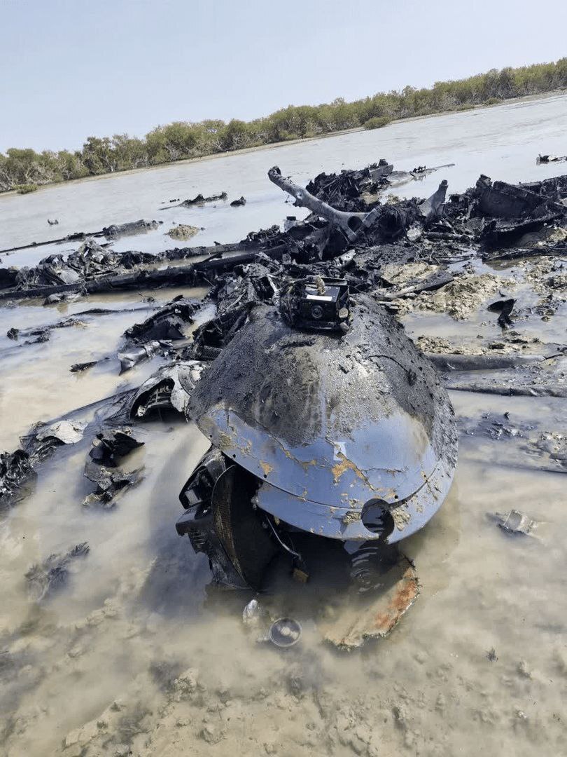 انهدام پهپاد هرمس در سواحل هرمزگان