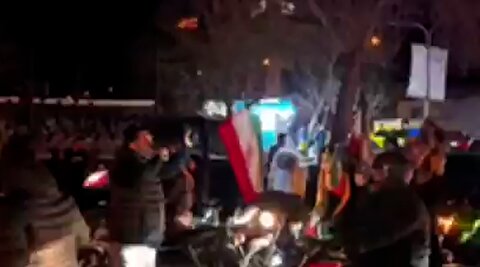 رجزخوانی فرمانده نوپو در میدان تجریش را ببینید