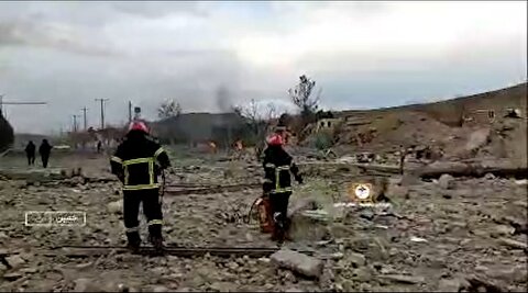 تصاویر ویرانی کامل مدرسه دخترانه در حمله اسرائیل و آمریکا