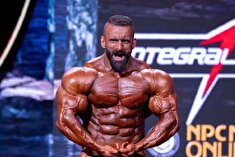 سلام نظامی هادی چوپان در آرنولد کلاسیک ۲۰۲۶ + فیلم