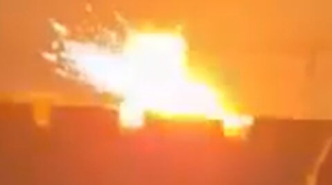 تصاویر سرباز آمریکایی از لحظه انهدام رادار آمریکا