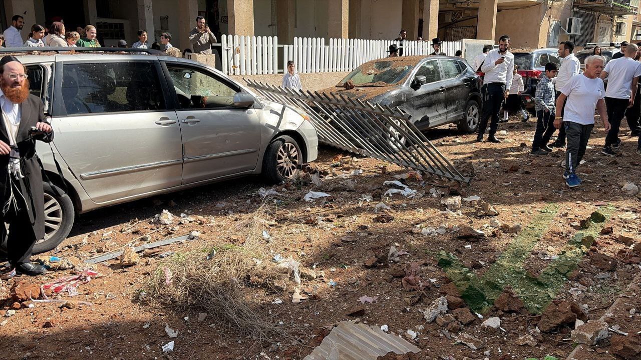 وضعیت تلآویو پساز اصابت موشک ایرانی وضعیت تلآویو پساز اصابت موشک ایرانی