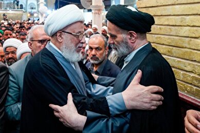 عکس: مراسم ترحیم و بزرگداشت رهبر شهیدانقلاب اسلامی در نجف اشرف