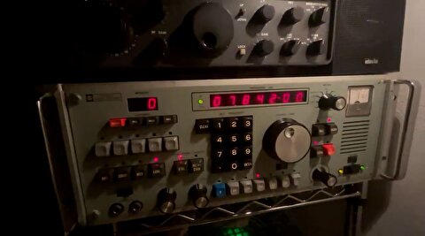 سیگنال رادیویی اطلاعاتی قبل از حمله آمریکا و اسرائیل به ایران