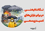 نکات ایمنی در برابر باران‌های اسیدی سمی